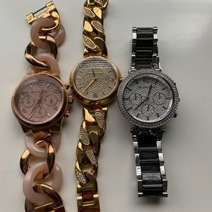 Michael Kors Watches- set of 3
